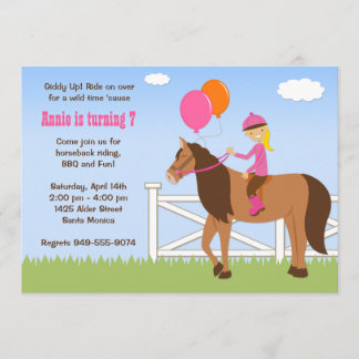Invitación a la fiesta de cumpleaños