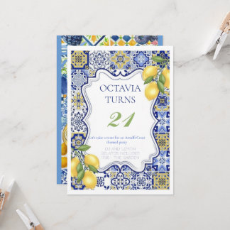 Invitación a la fiesta de cumpleaños