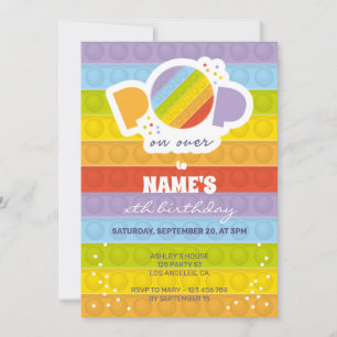 Invitación a la fiesta de cumpleaños