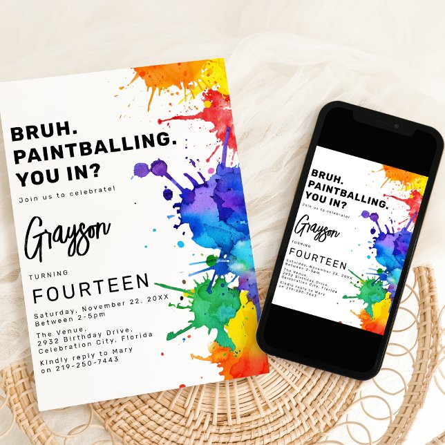 Invitación a la fiesta de cumpleaños (Subido por el creador)