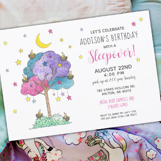 Invitación a la fiesta de cumpleaños
