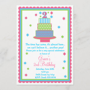 Invitación a la fiesta de cumpleaños