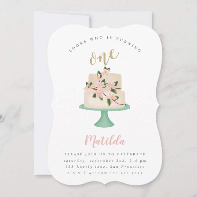 Invitación a la fiesta de cumpleaños (Anverso)