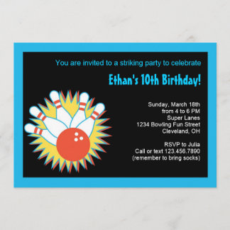 Invitación a la fiesta de cumpleaños