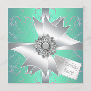 Invitación a la fiesta de cumpleaños 10 del verde 