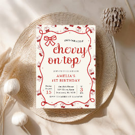 Invitación a la fiesta de cumpleaños 1 de Coquette