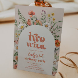 Invitación a la fiesta de cumpleaños 2 de Wildflow