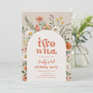 Invitación a la fiesta de cumpleaños 2 de Wildflow