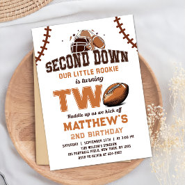 Invitación a la fiesta de cumpleaños 2 del fútbol