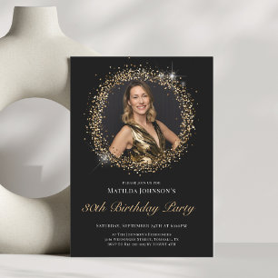 Invitación a la fiesta de cumpleaños 30 del purpur