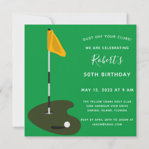 Invitación a la Fiesta de Cumpleaños 50 del Torneo