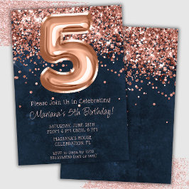 Invitación a la fiesta de cumpleaños 5 de la Marin