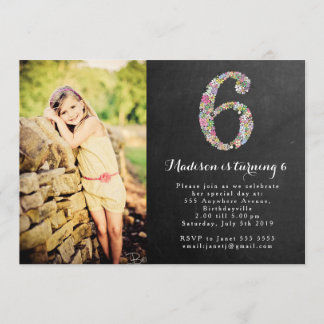 Invitación a la fiesta de cumpleaños 6 de los Chic