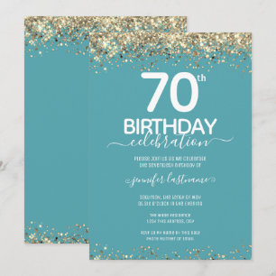 Invitación a la fiesta de cumpleaños 70 de Purpuri