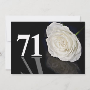 Invitación a la fiesta de cumpleaños 71 años