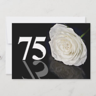 Invitación a la fiesta de cumpleaños 75 años