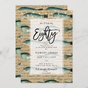 invitación a la fiesta de cumpleaños 80 del pez vi