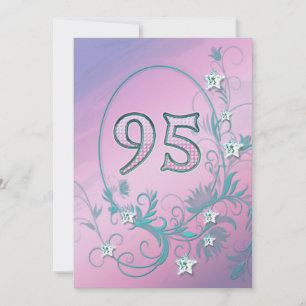 Invitación a la fiesta de cumpleaños 95 años