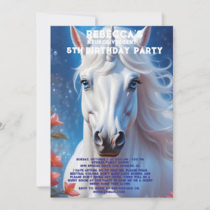 Invitación a la fiesta de cumpleaños autista neuro