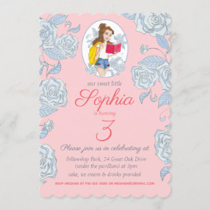 Invitación a la fiesta de cumpleaños, Belle Prince