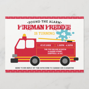 Invitación a la fiesta de cumpleaños con temática