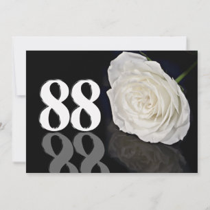 Invitación a la fiesta de cumpleaños de 88 años