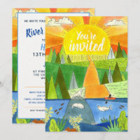 Invitación a la fiesta de cumpleaños de adolescent