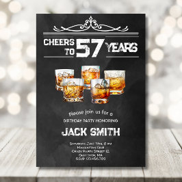 Invitación a la fiesta de cumpleaños de adultos de