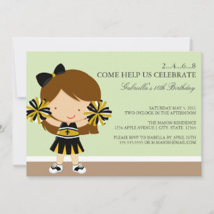 Invitación a la fiesta de cumpleaños de animador n