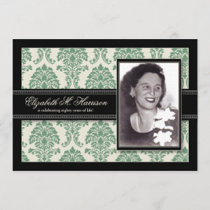 Invitación a la fiesta de cumpleaños de Años de Or