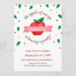 Invitación a la fiesta de cumpleaños de Apple "App