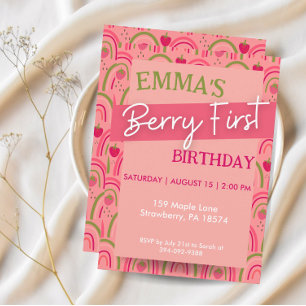 Invitación a la fiesta de cumpleaños de Berry Firs