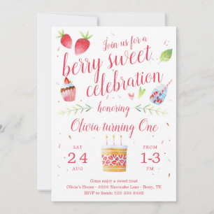 Invitación a la fiesta de cumpleaños de Berry Swee