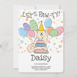 Invitación a la fiesta de cumpleaños de Biscuit Sa