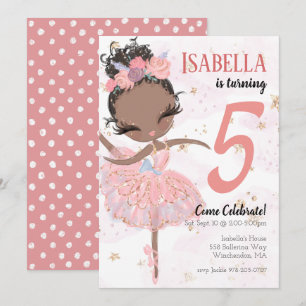 Invitación a la fiesta de cumpleaños de Black Ball