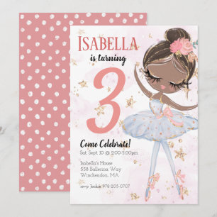 Invitación a la fiesta de cumpleaños de Black Ball