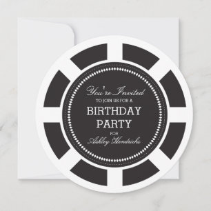 Invitación a la fiesta de cumpleaños de Black Poke