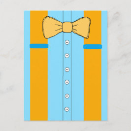 Invitación a la fiesta de cumpleaños de Bow Tie Bo