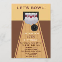 Invitación a la fiesta de cumpleaños de Brown Bowl