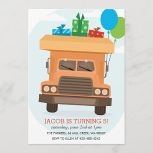 Invitación a la fiesta de cumpleaños de Bump Bump