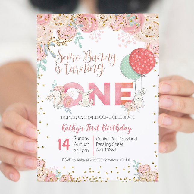 Invitación a la fiesta de cumpleaños de Bunny Gard (Subido por el creador)