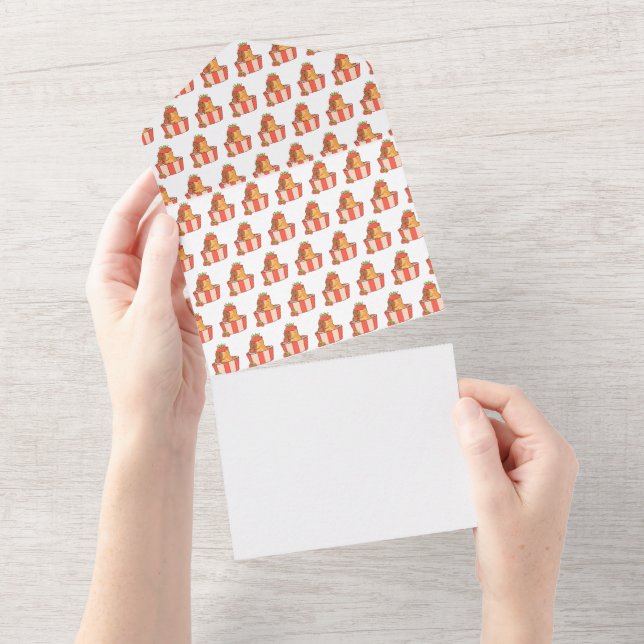 Invitación a la fiesta de cumpleaños de Capybara | (desgarro)