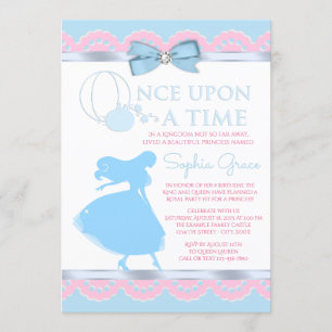 Invitación a la fiesta de cumpleaños de Cenicienta