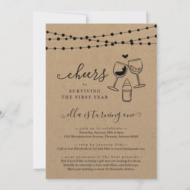 Invitación a la fiesta de cumpleaños de Cheine Win (Anverso)