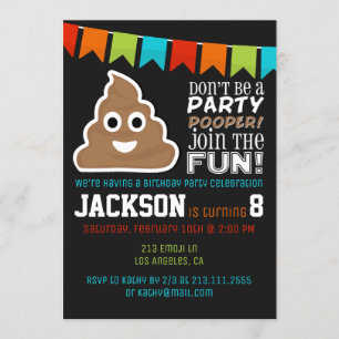 Invitación a la fiesta de cumpleaños de chicos div