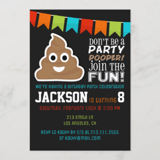 Invitación a la fiesta de cumpleaños de chicos div