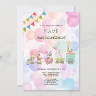 Invitación a la fiesta de cumpleaños de Circus Ani