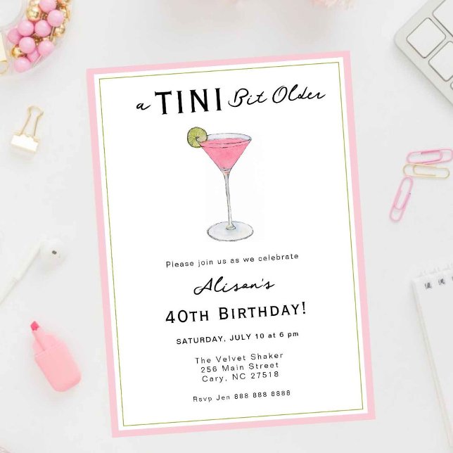 Invitación a la fiesta de cumpleaños de cóctel TIN (Subido por el creador)