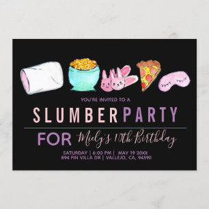 Invitación a la fiesta de cumpleaños de Cuadros pa