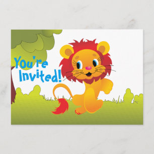 Invitación a la fiesta de cumpleaños de Cub de Leó